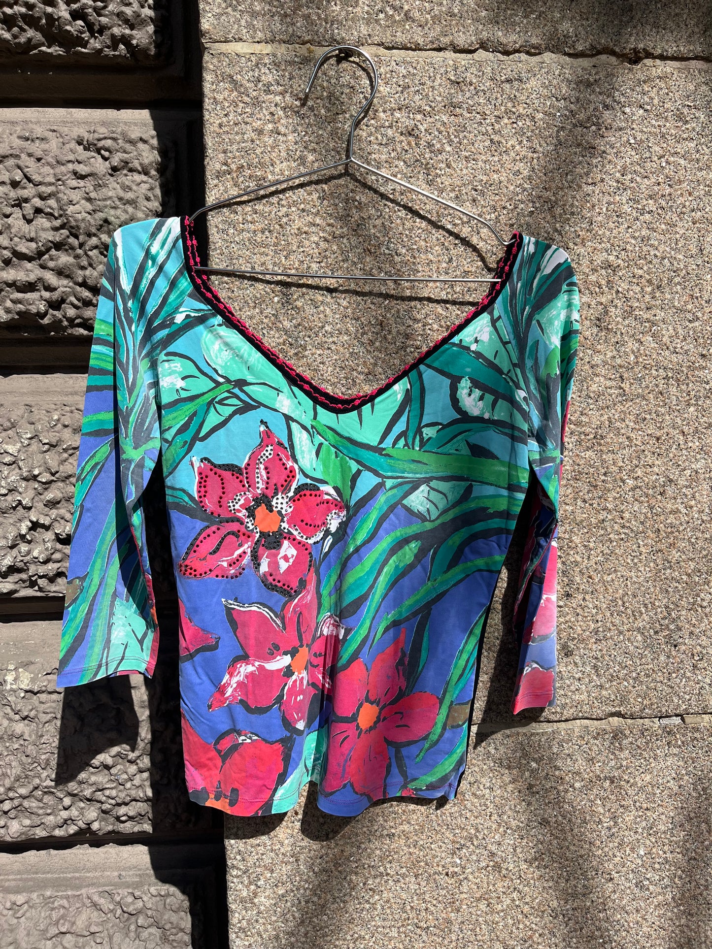 Blumarine flower top