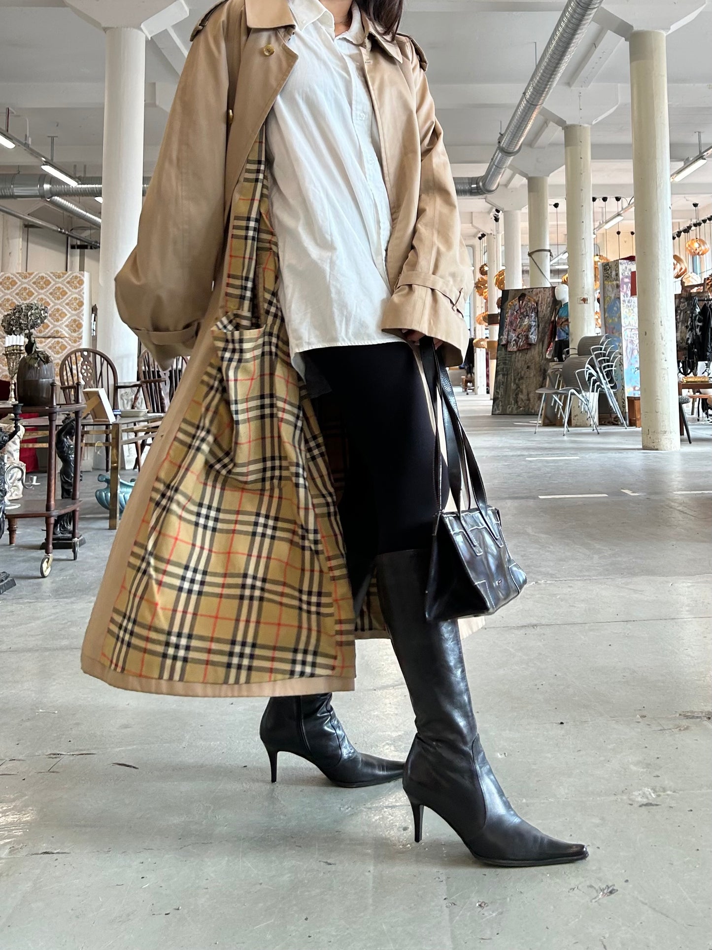80’s Burberry trench coat