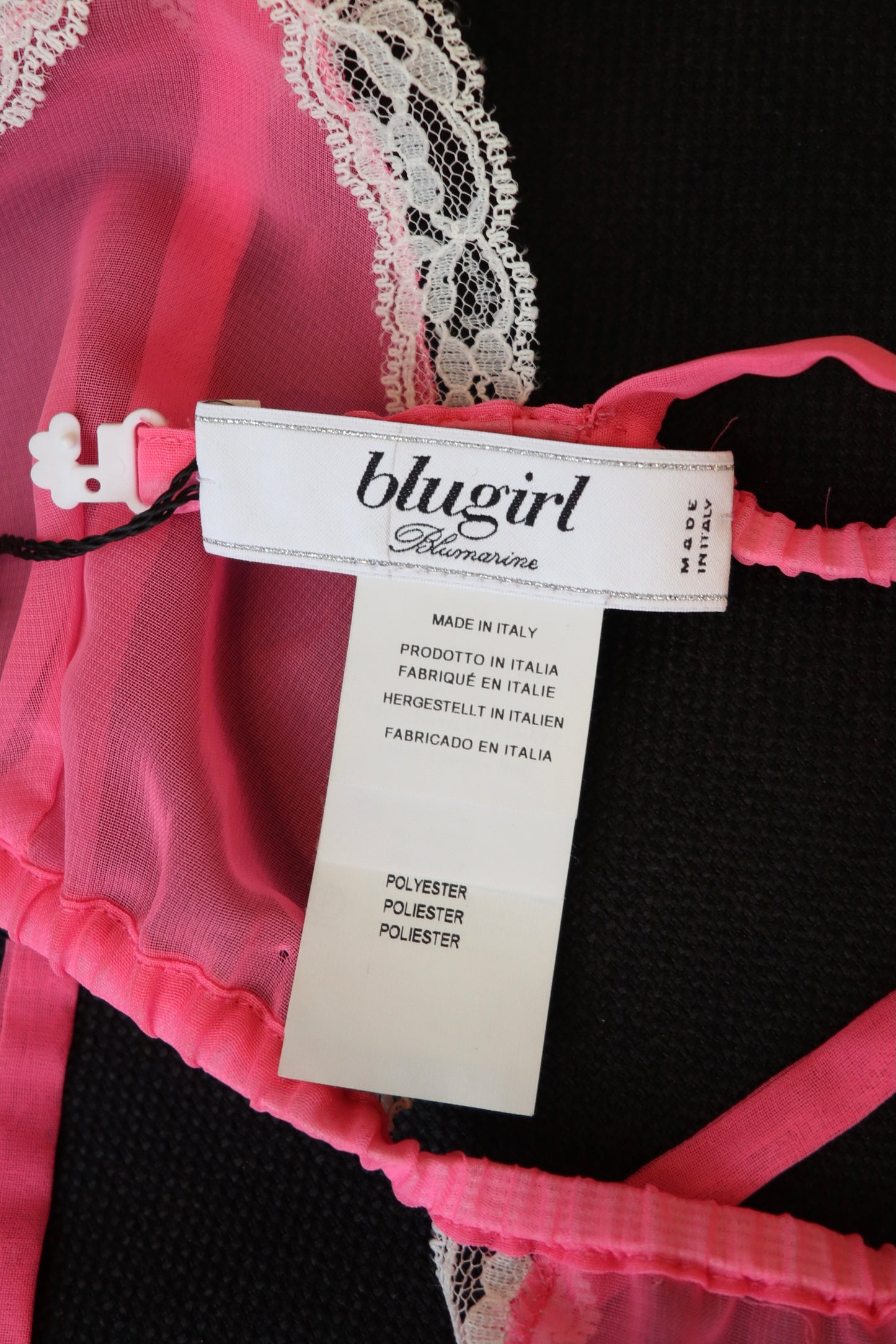 Blugirl by Blumarine Pink Lace Bra top