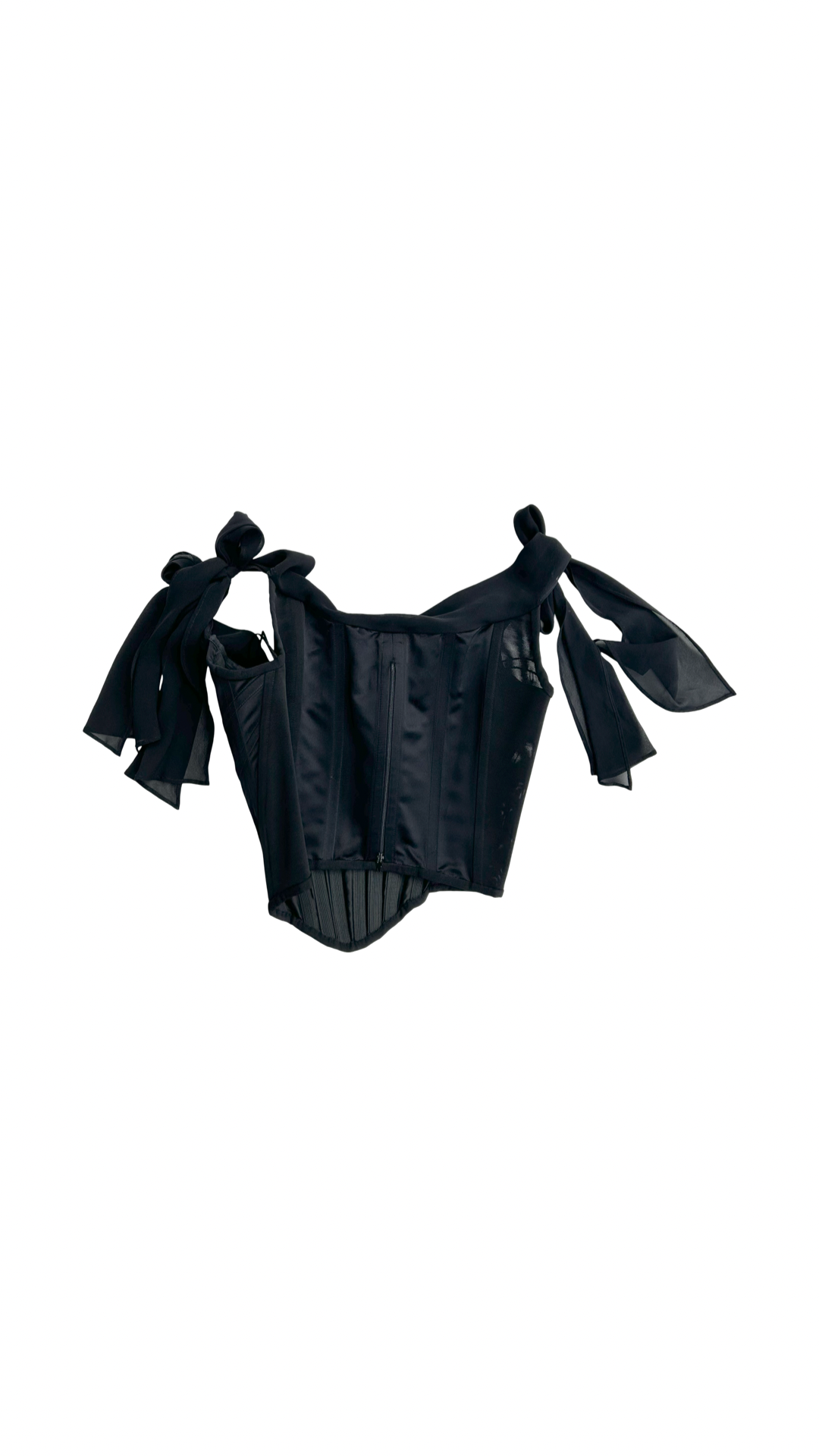 MOSCHINO romantic silk corset
