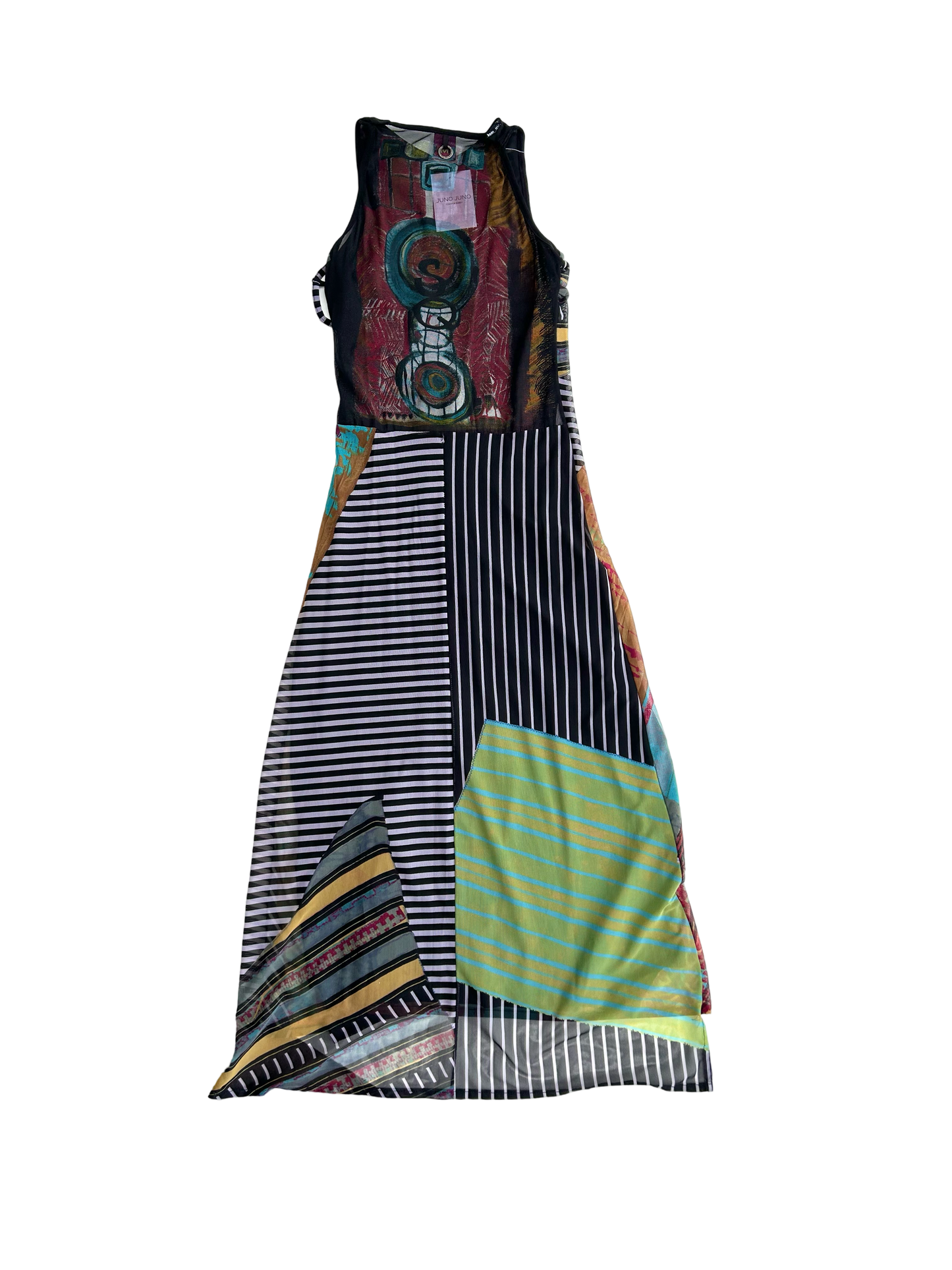 Save The Queen mesh maxi dress