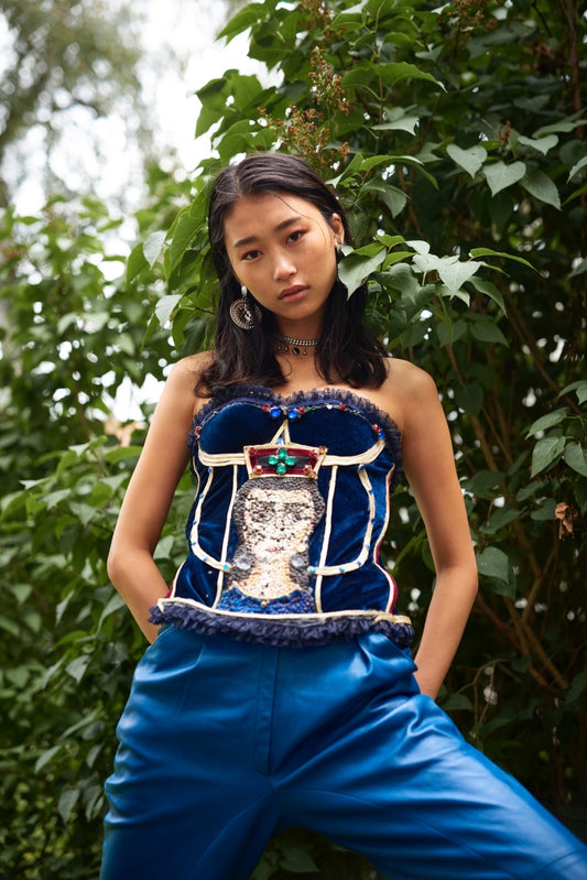 Handmade Beaded Theatro Corsage