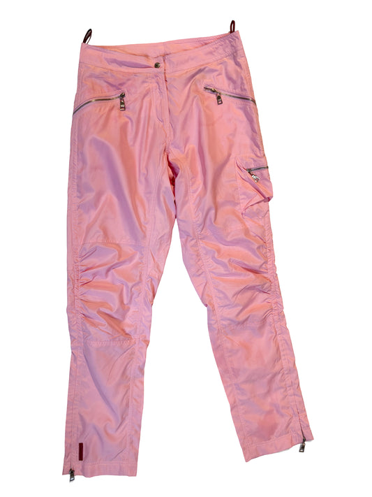 Prada Pink Technical Cargo Pants SS2000 Archive