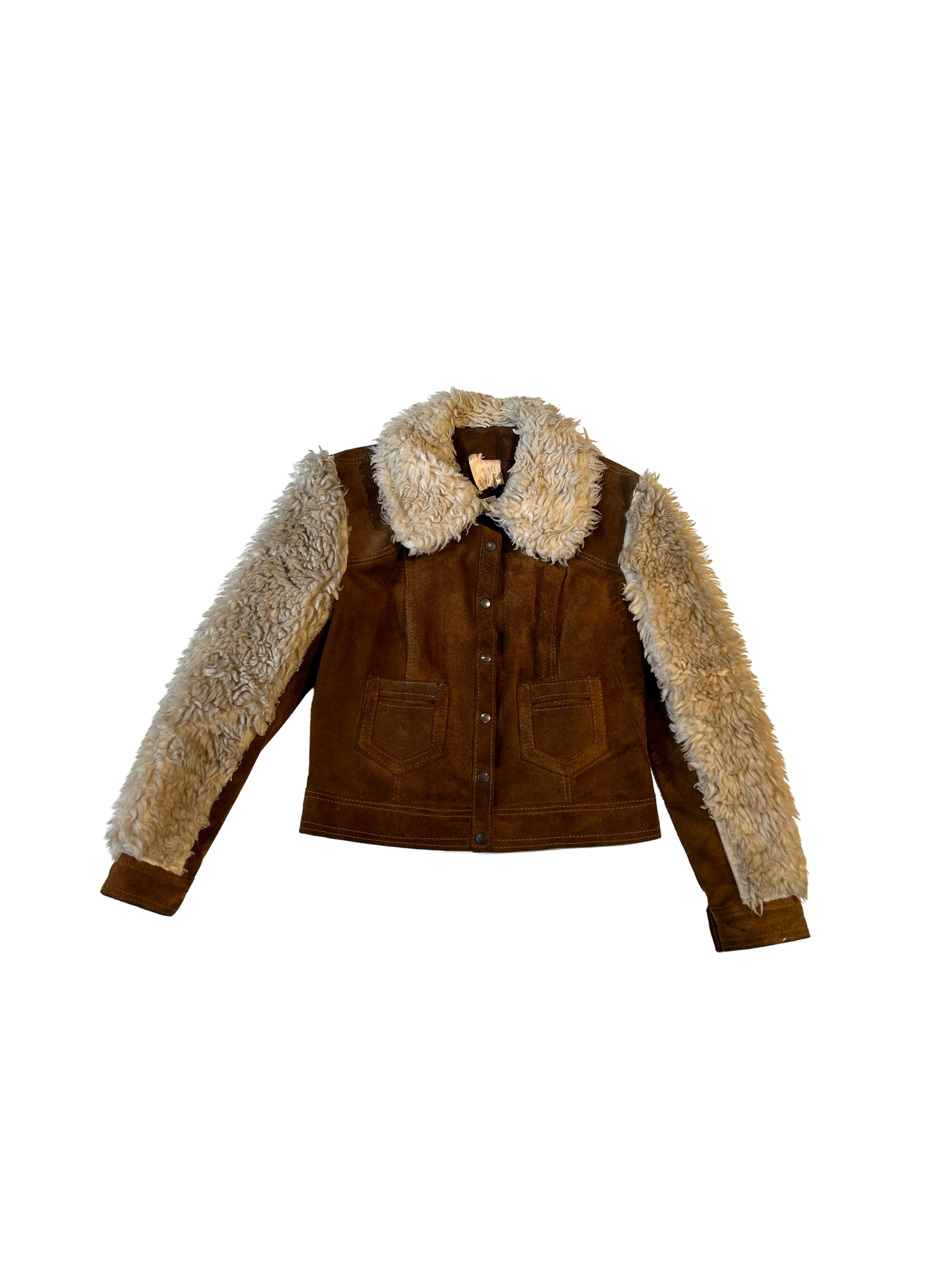 60’s suede and shearling jacket