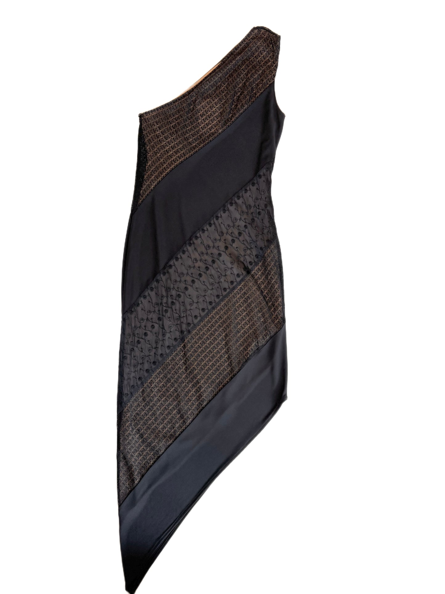 Future Ozbek One Shoulder Dress