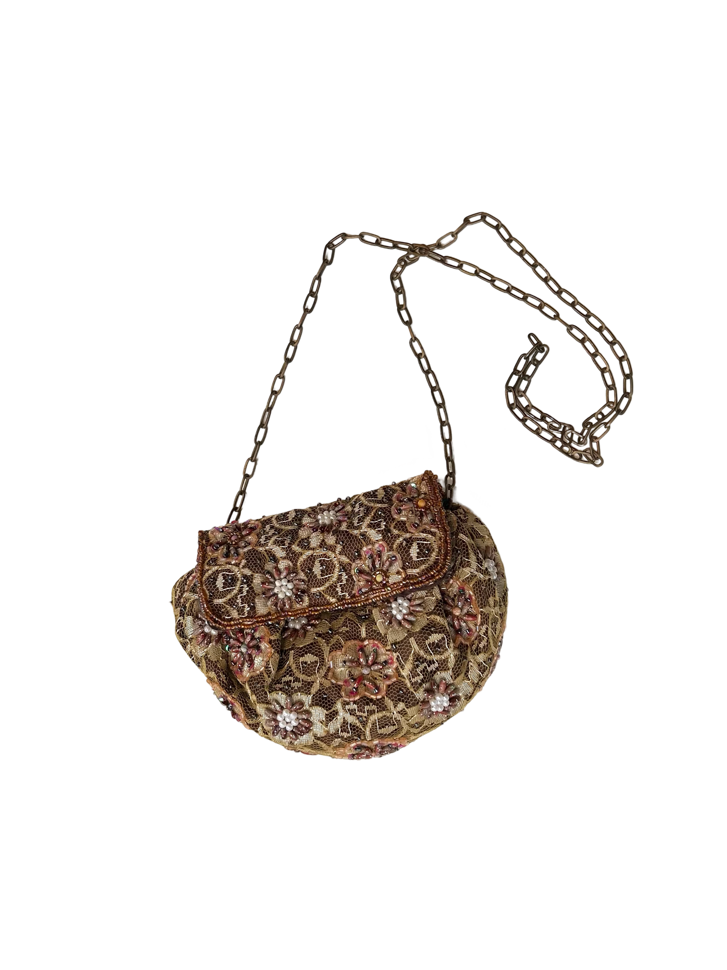 Italian vintage embellished chain bag