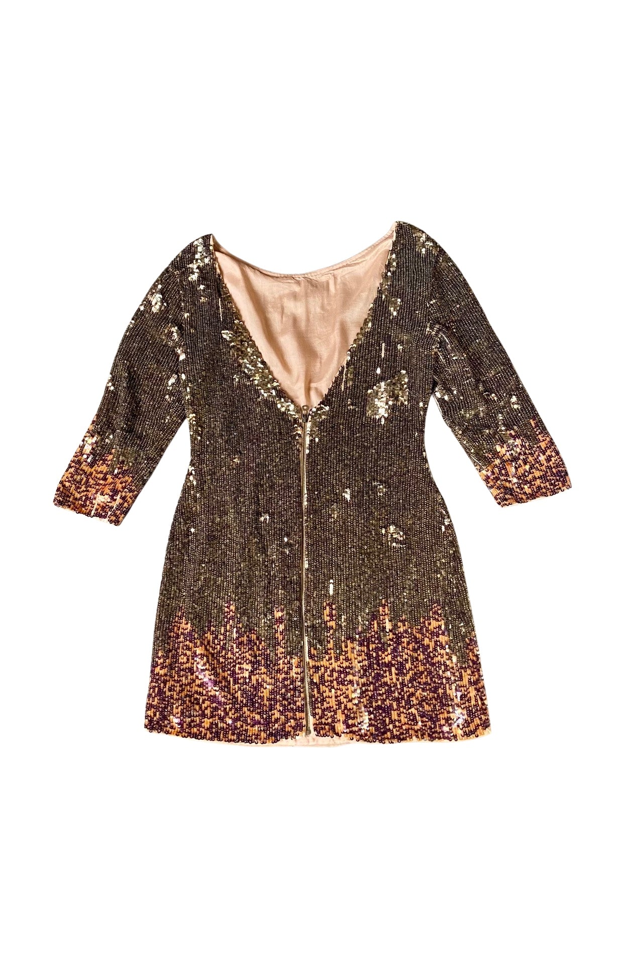 Gold Sequin Dress 1960’s