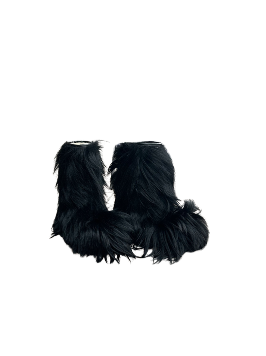 Furry 1970’s Lama Hair Boots