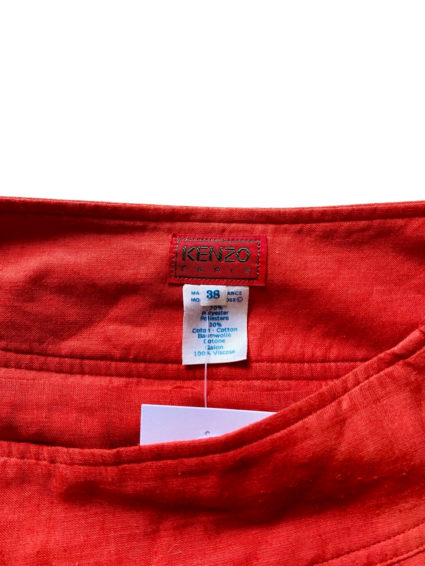 Kenzo Paris Folklore Skirt 80’s