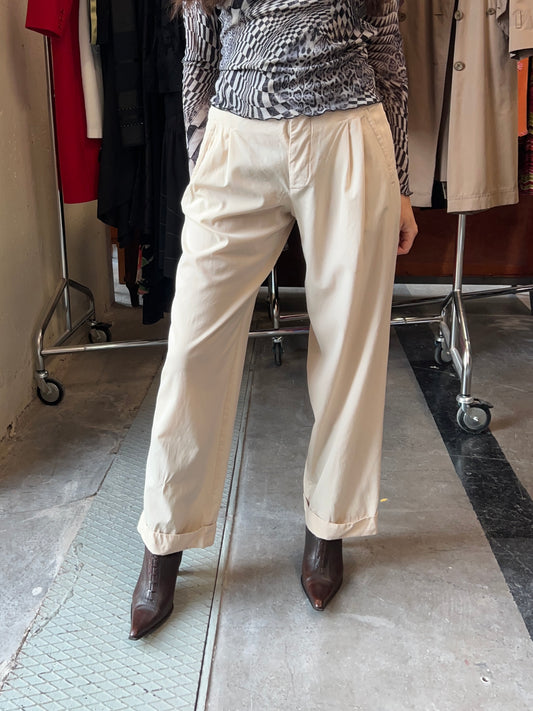 Gaultier wide leg suit pants