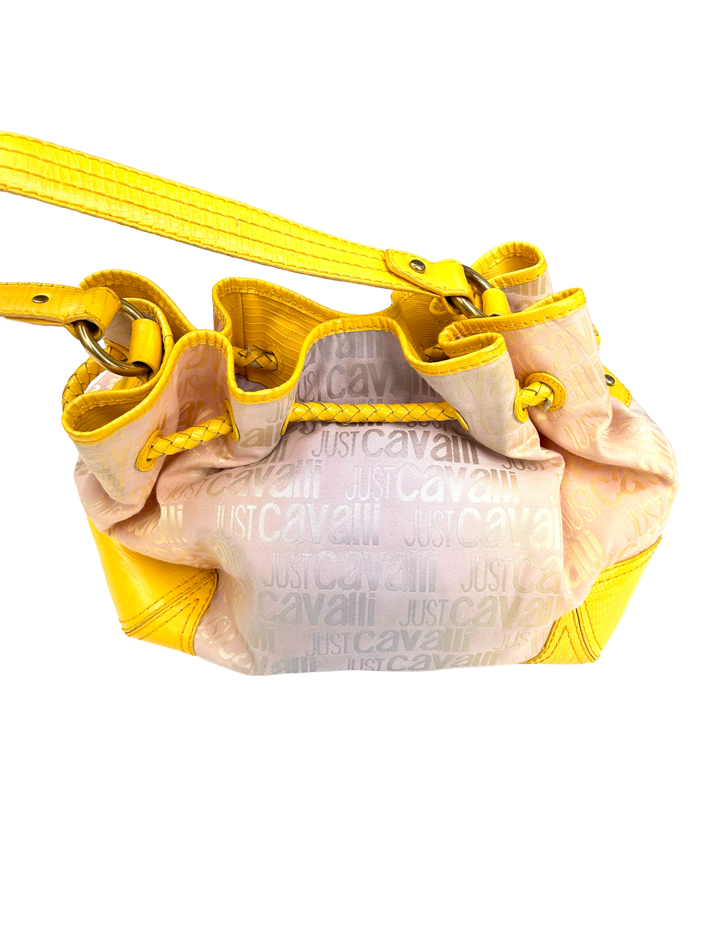 Roberto Cavalli patent leather handbag