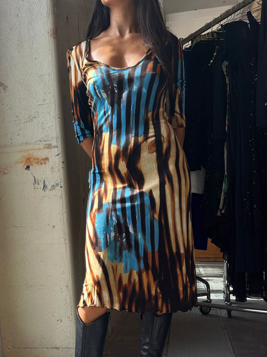 Cavalli Waterfall Dress