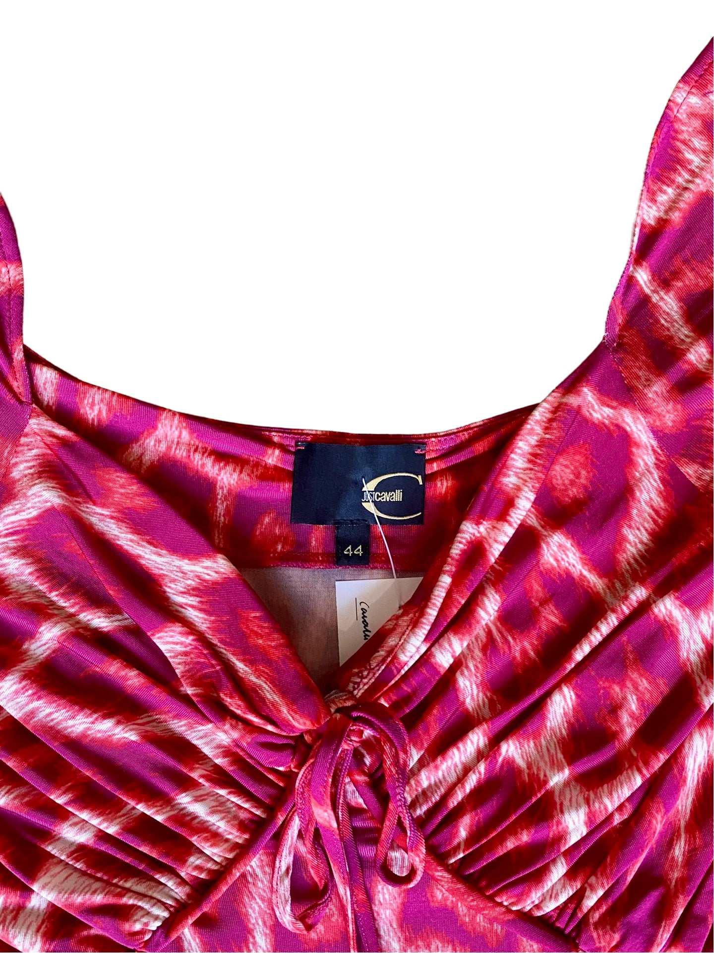 Cavalli Pink Cheetah Dress Y2K