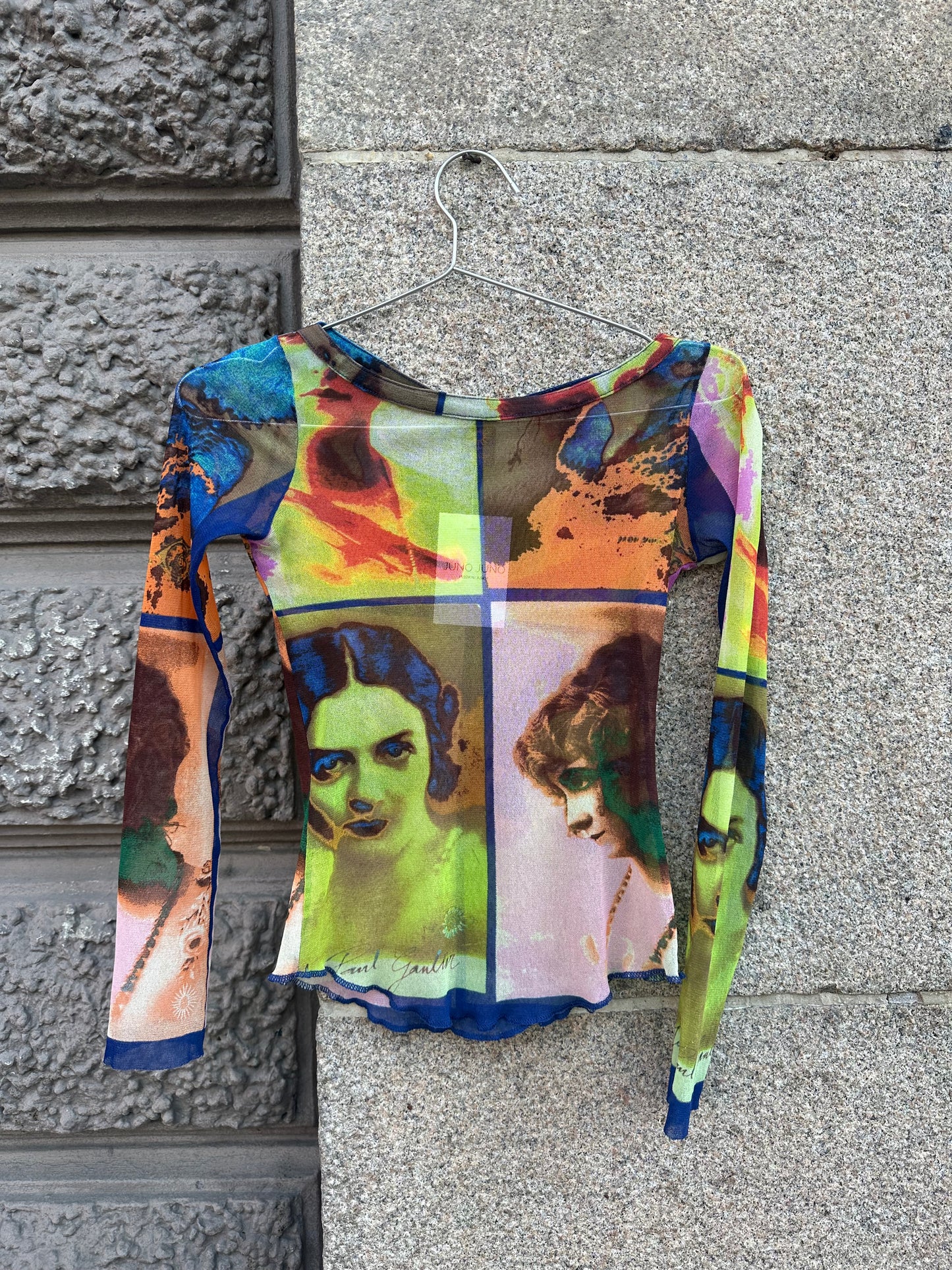 Jean Paul Gaultier Pop Art Portrait Top 2002