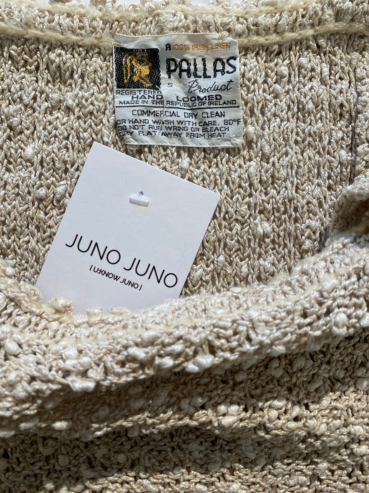 Knitted Linnen Dress 1970’s