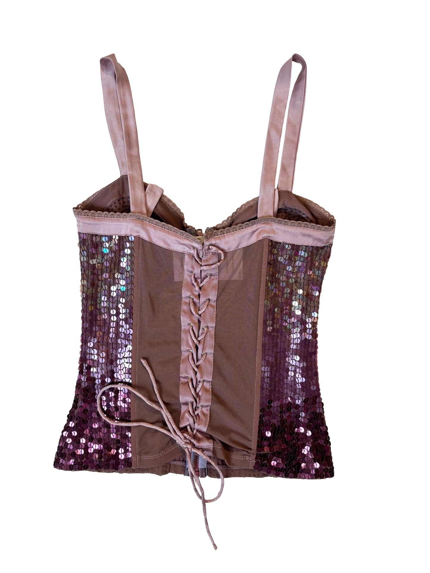 Pinko Sequin Corset Top 2000