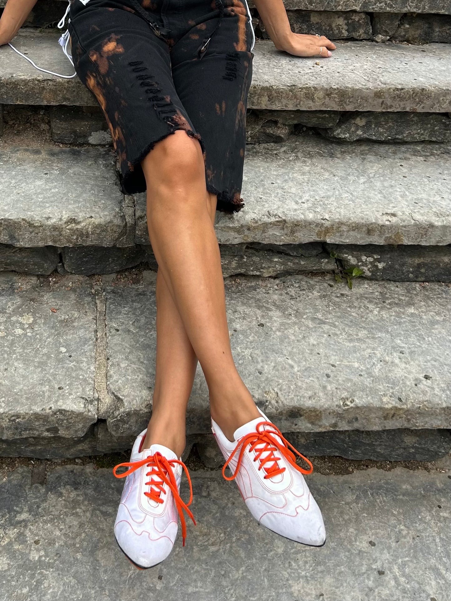 Xti 2000’s kitten heel moto shoes