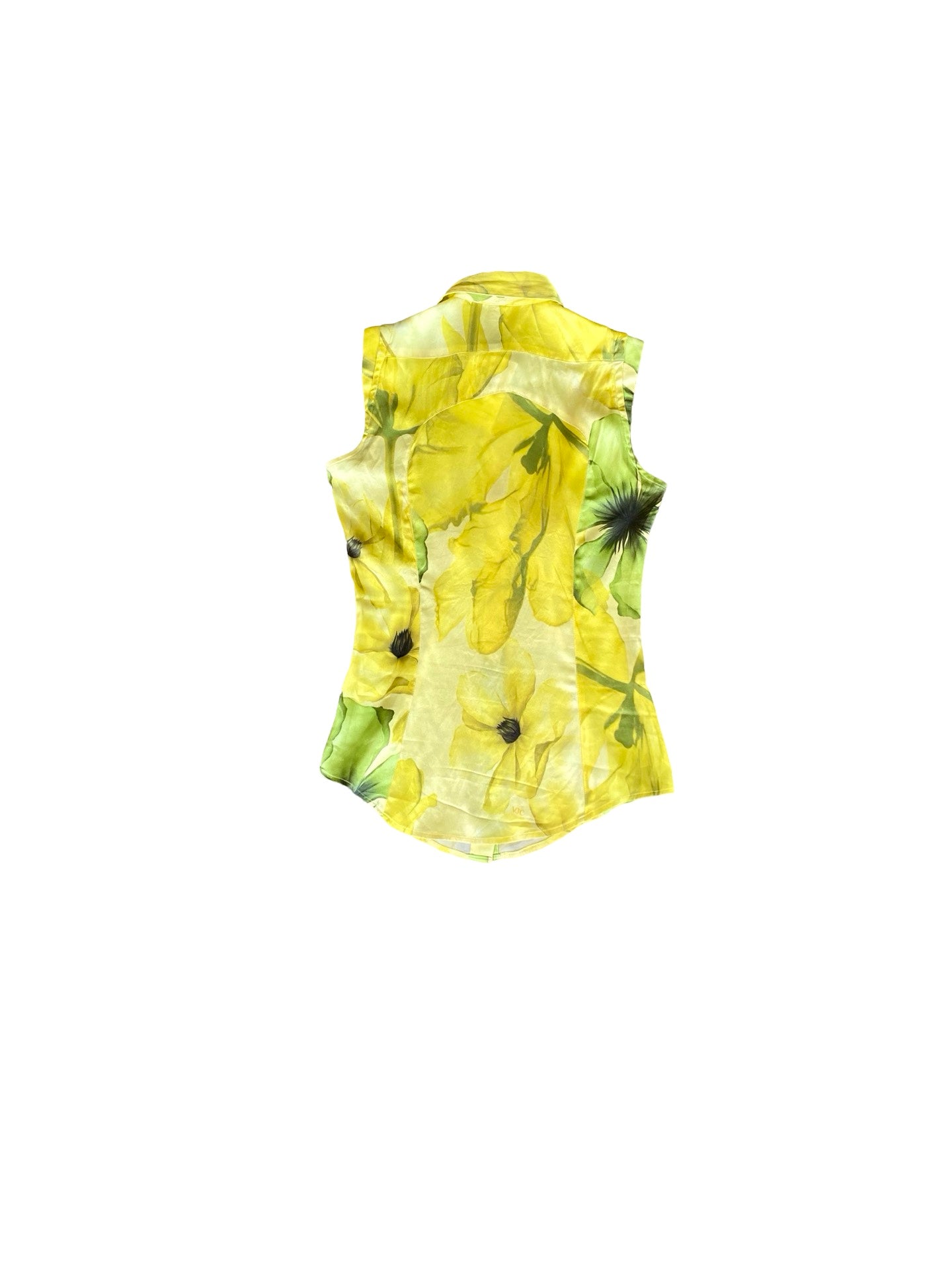 Versace Silk Flower Top 90’s