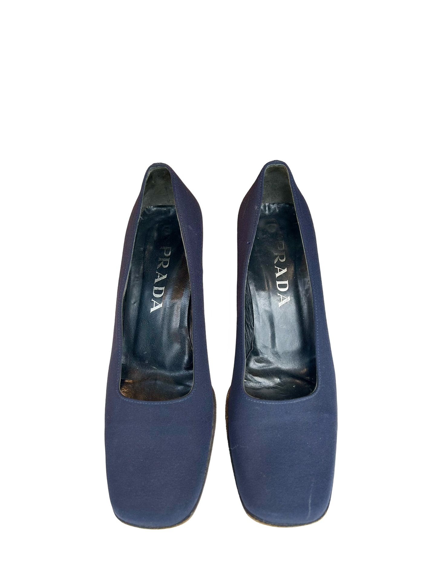 90’s PRADA navy pumps