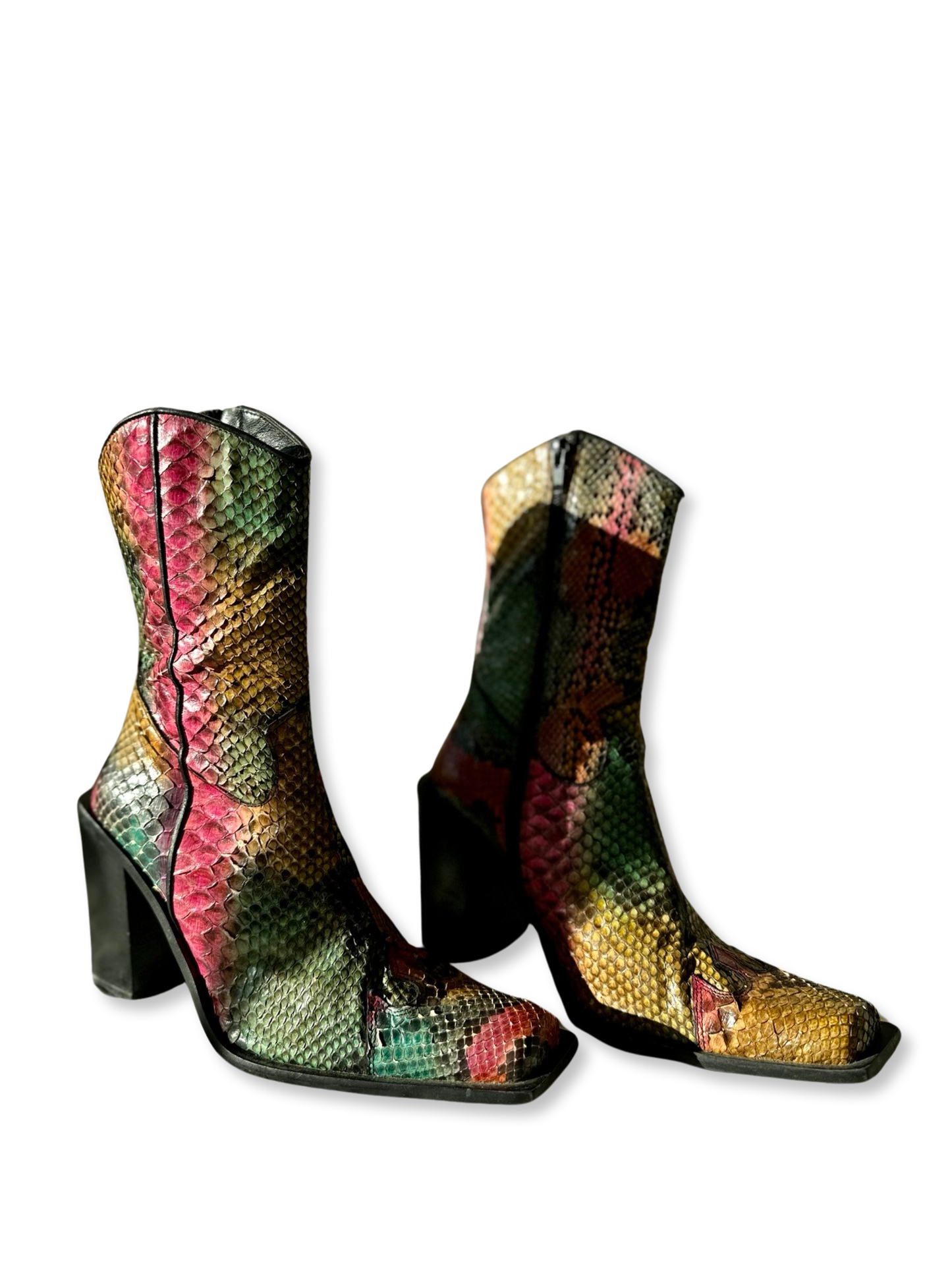 Snakeskin 90’s Westernboot