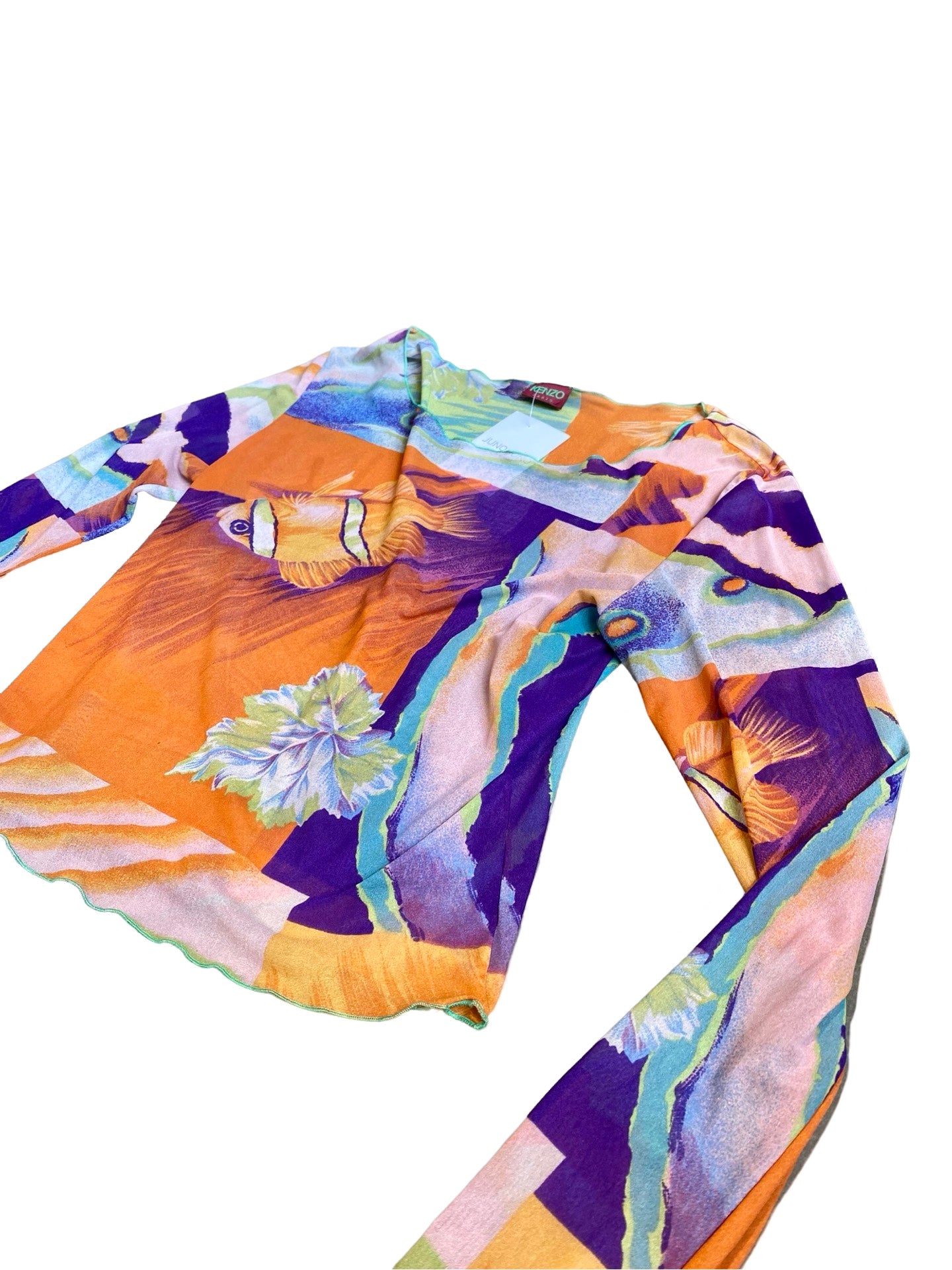 KENZO Colorfull Mesh Top Y2K