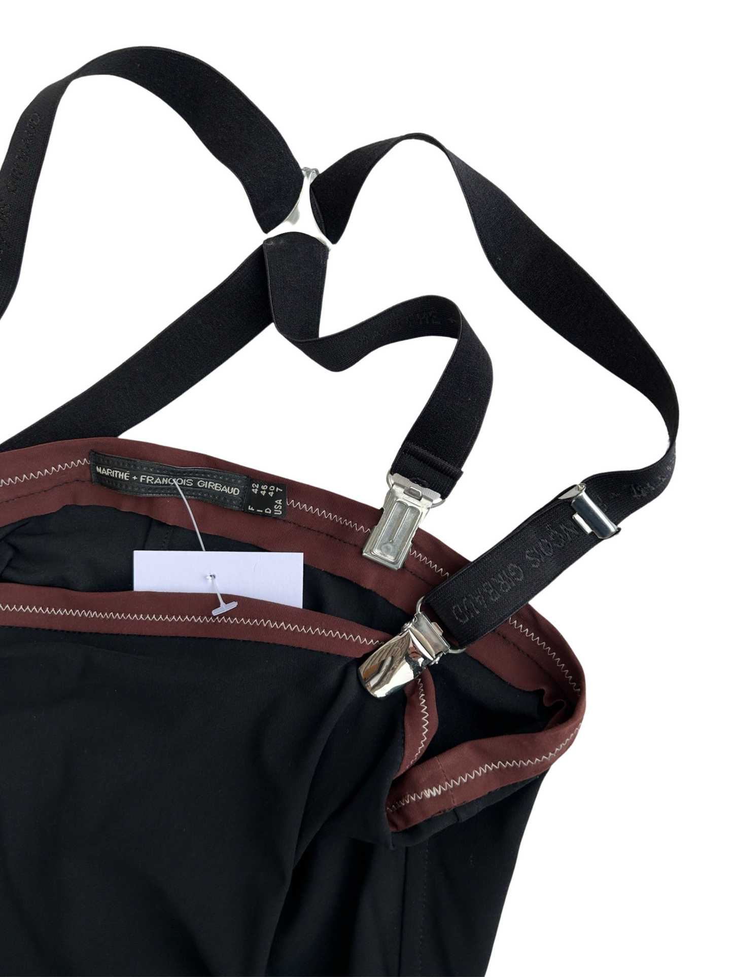 Marithe + Francois Girbaud dungaree maxi dress