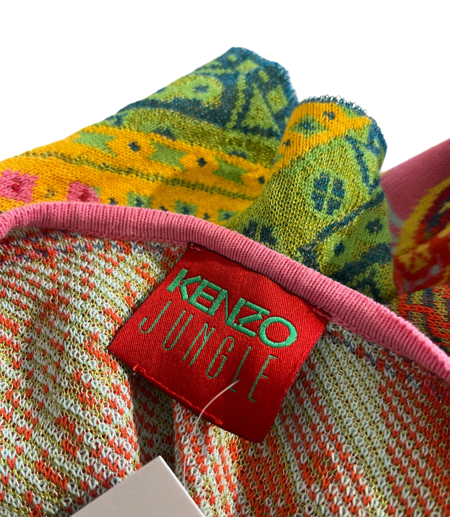 Colorful knitted Kenzo top