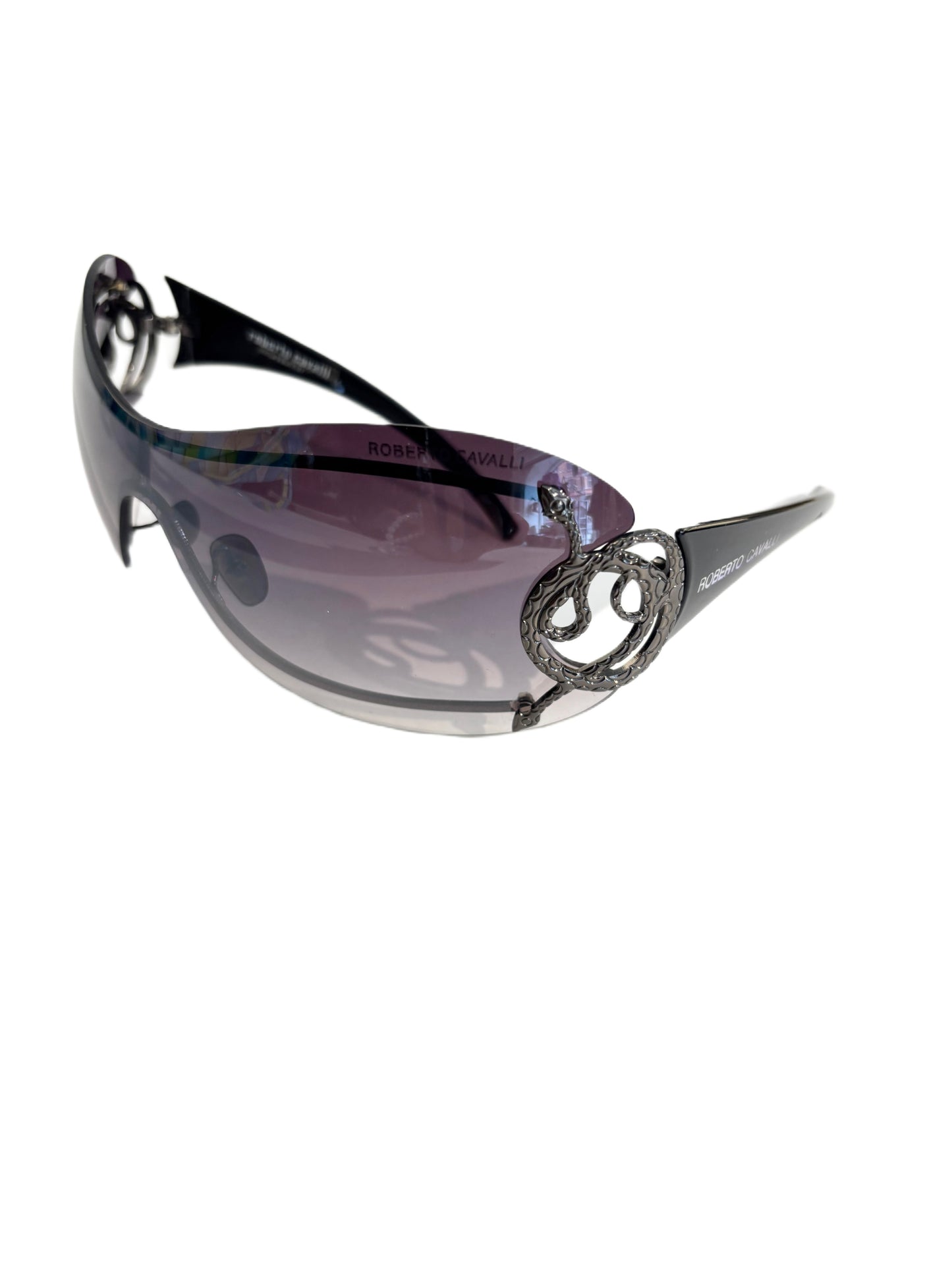 Roberto Cavalli Y2K Shield Sunglasses