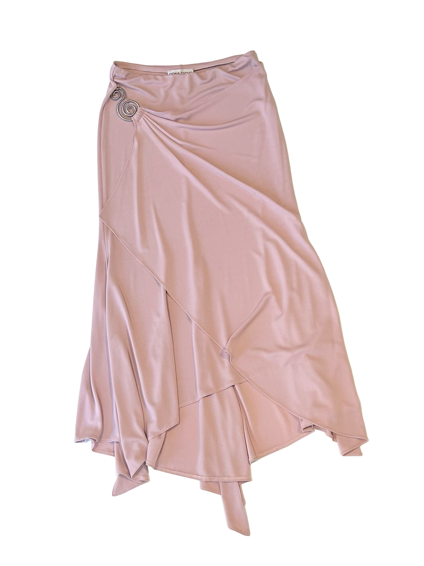 Orna Farho layered asymmetrical pink set