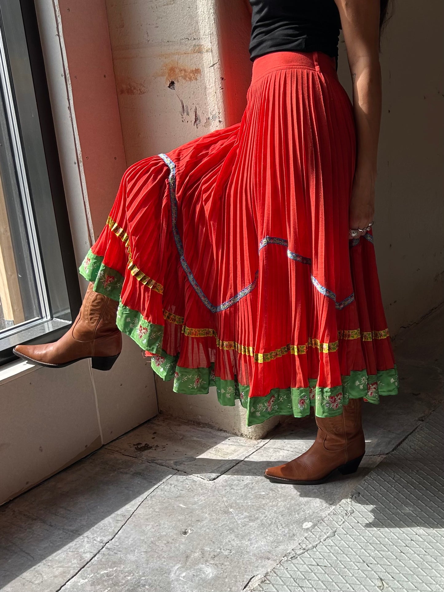 Kenzo Paris Folklore Skirt 80’s