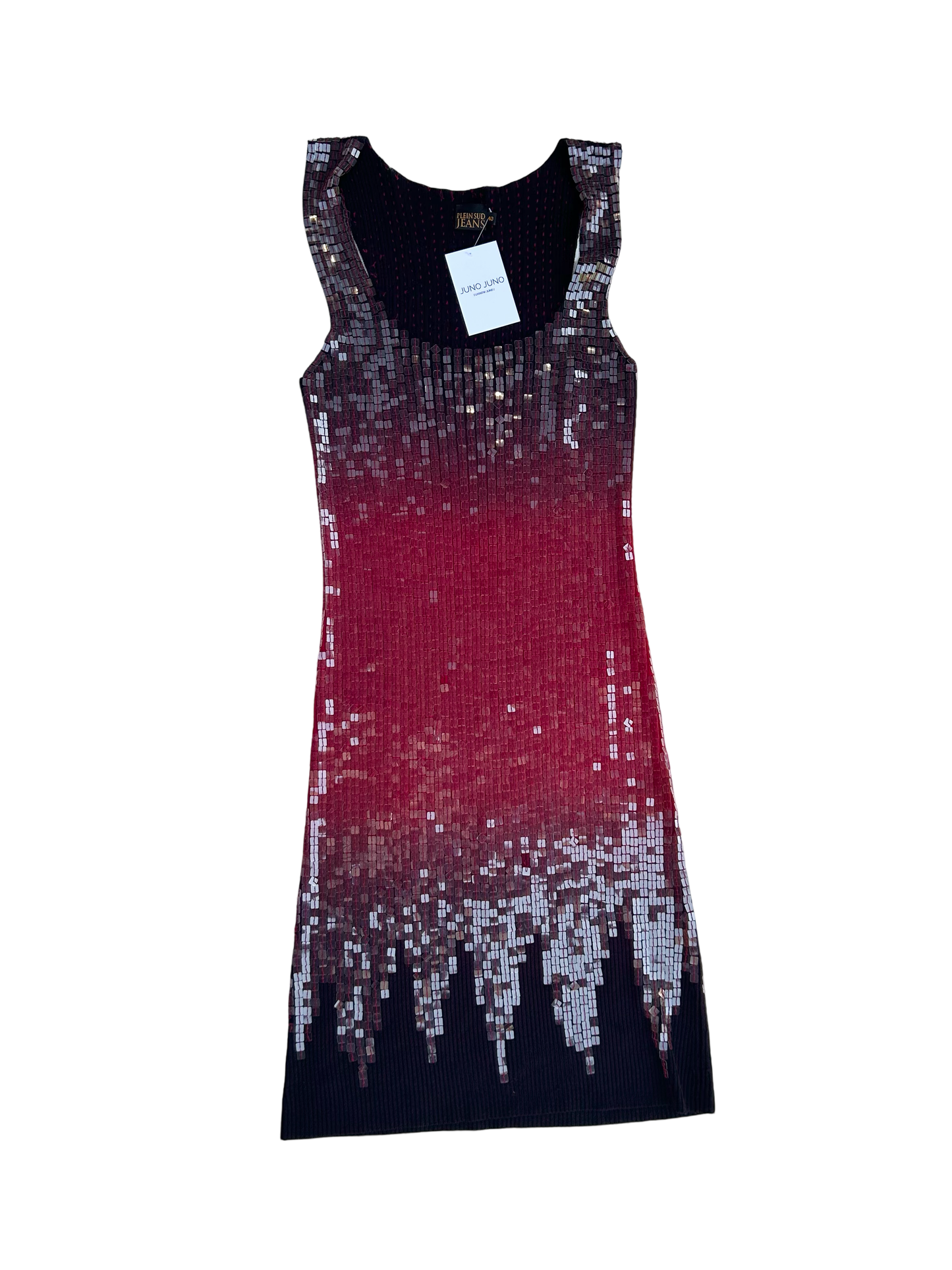 Plein Sud sequin ombré dress