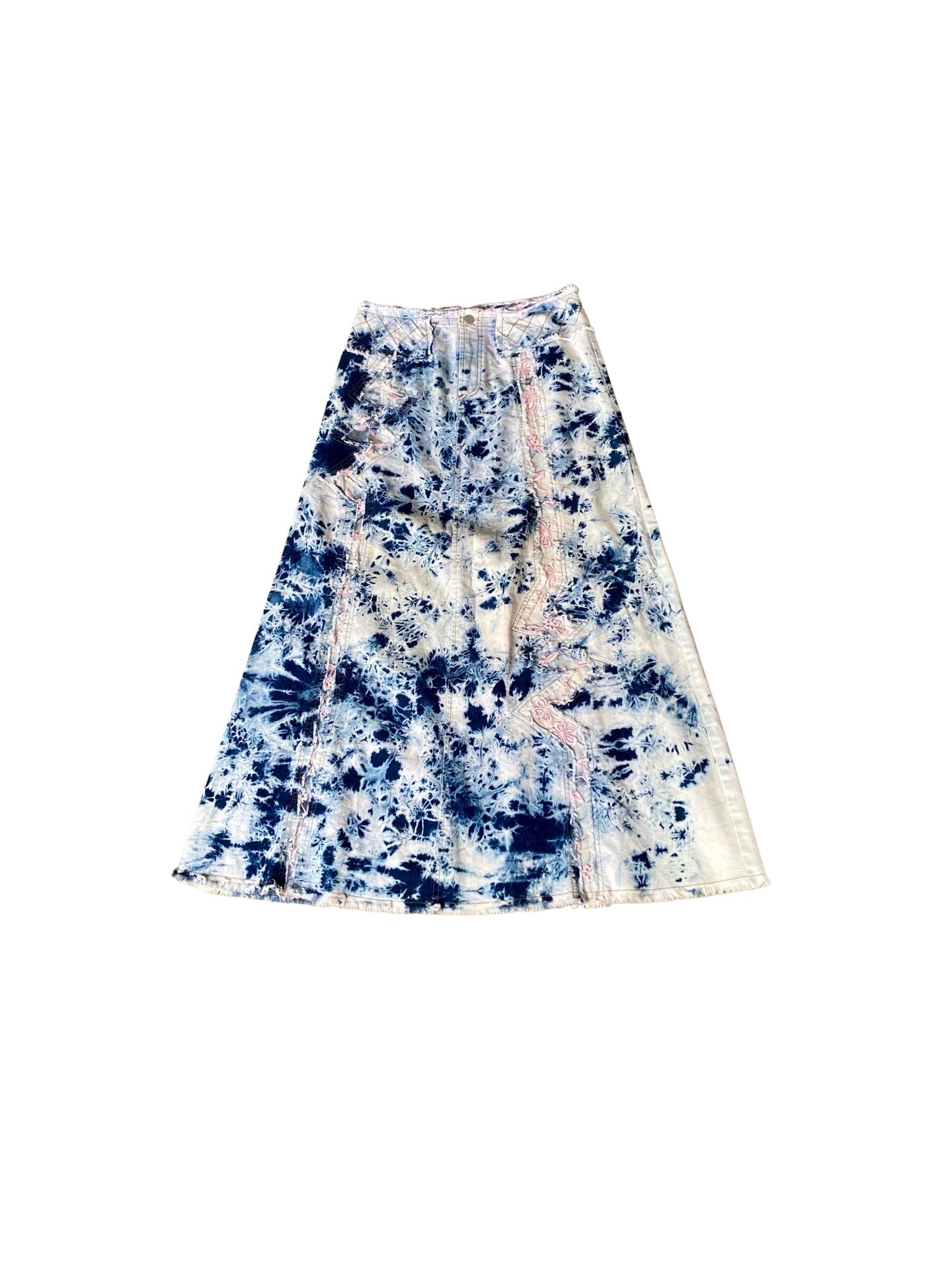 DIP DYE JEANS SKIRT Y2K