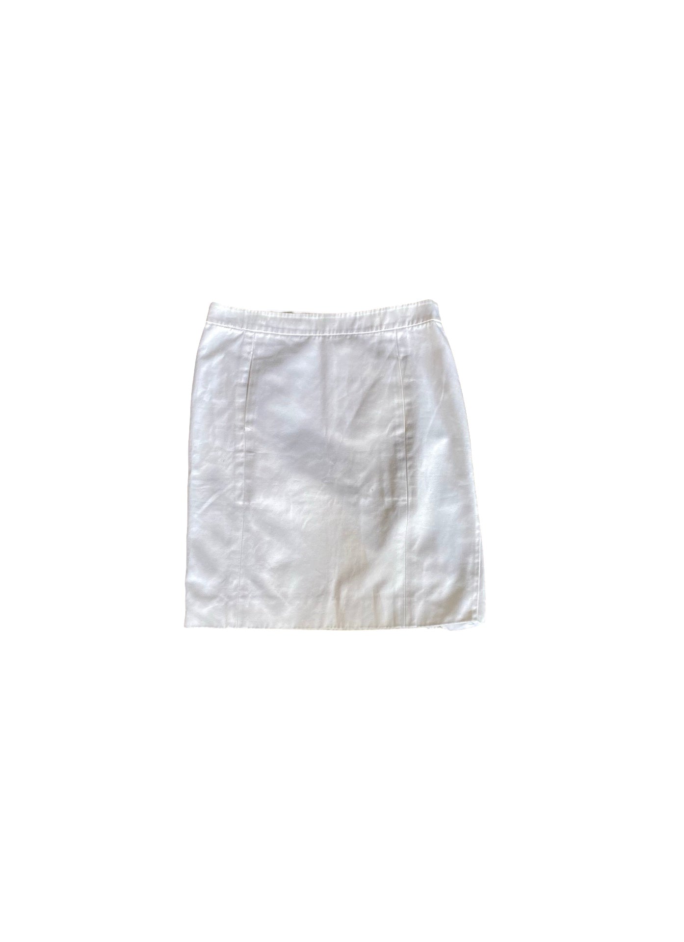Yves Saint Laurent White Pen Skirt 90’s