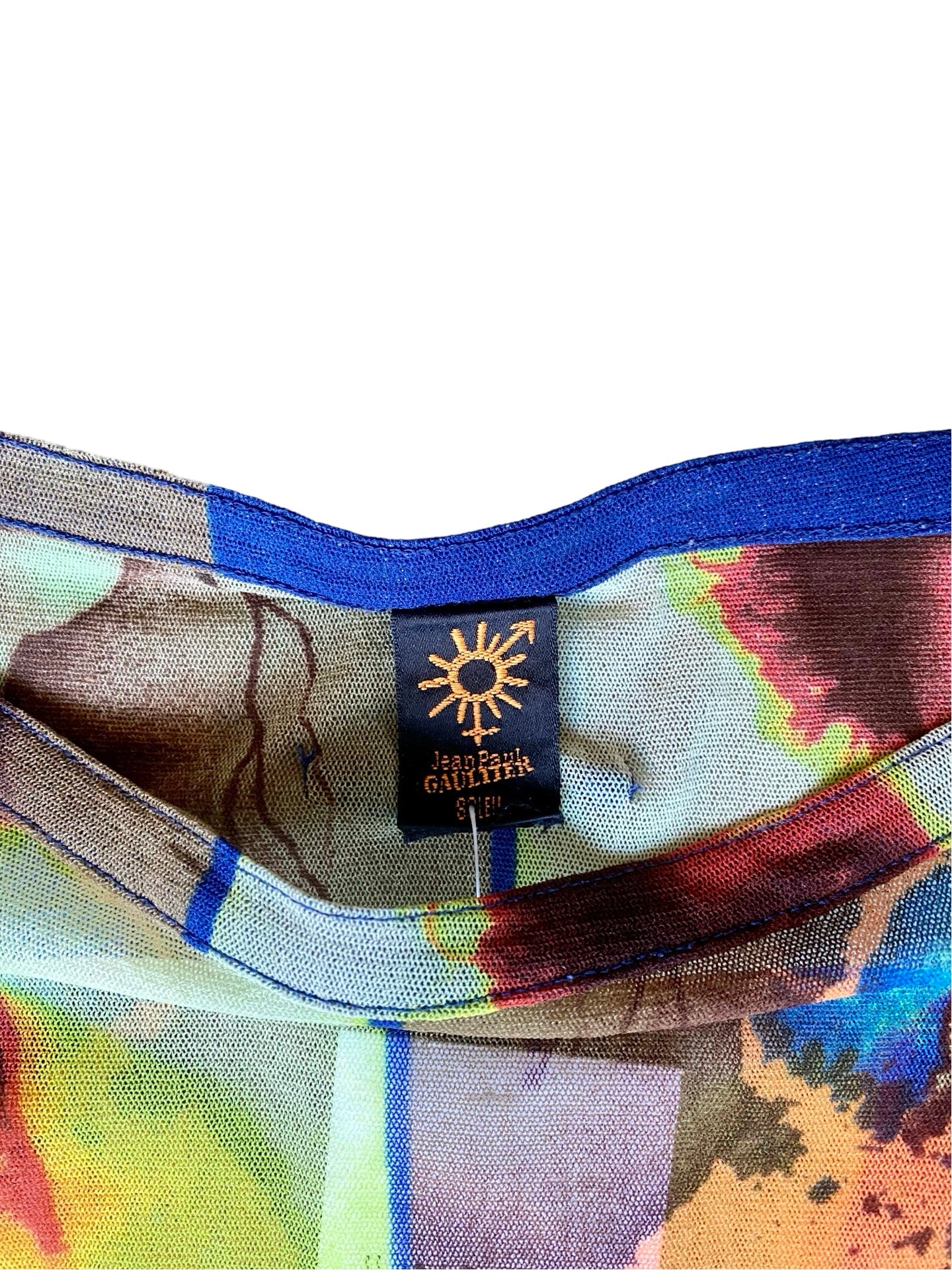 Jean Paul Gaultier Pop Art Portrait Top 2002