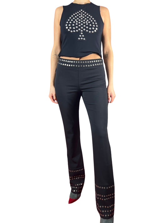 Rare MOSCHINO 2000’s ”ACE OF SPADES” set