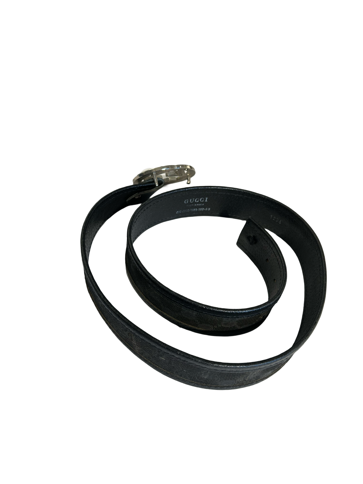 Gucci monogram belt