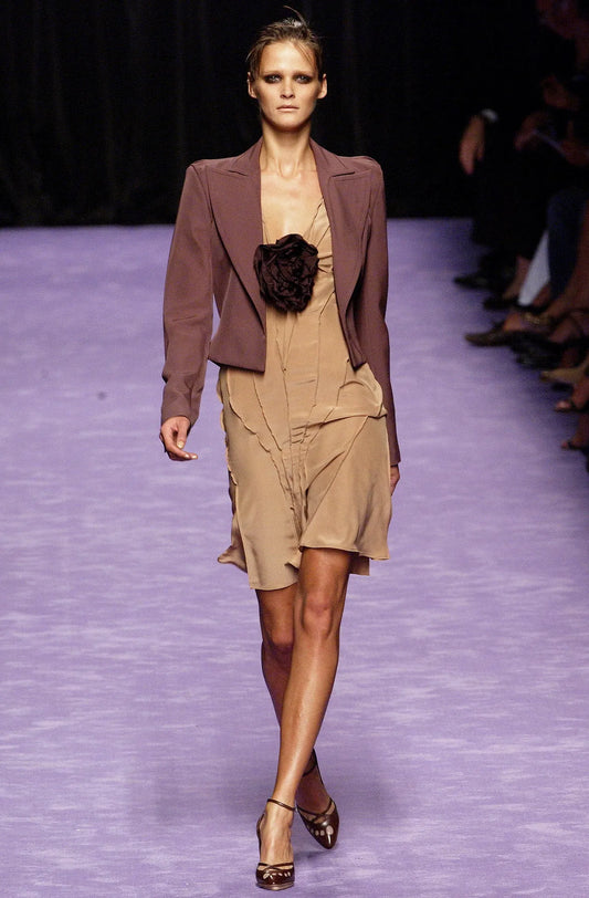 YSL Silk Dress RUNWAY LOOK NR 1 S/S 2003