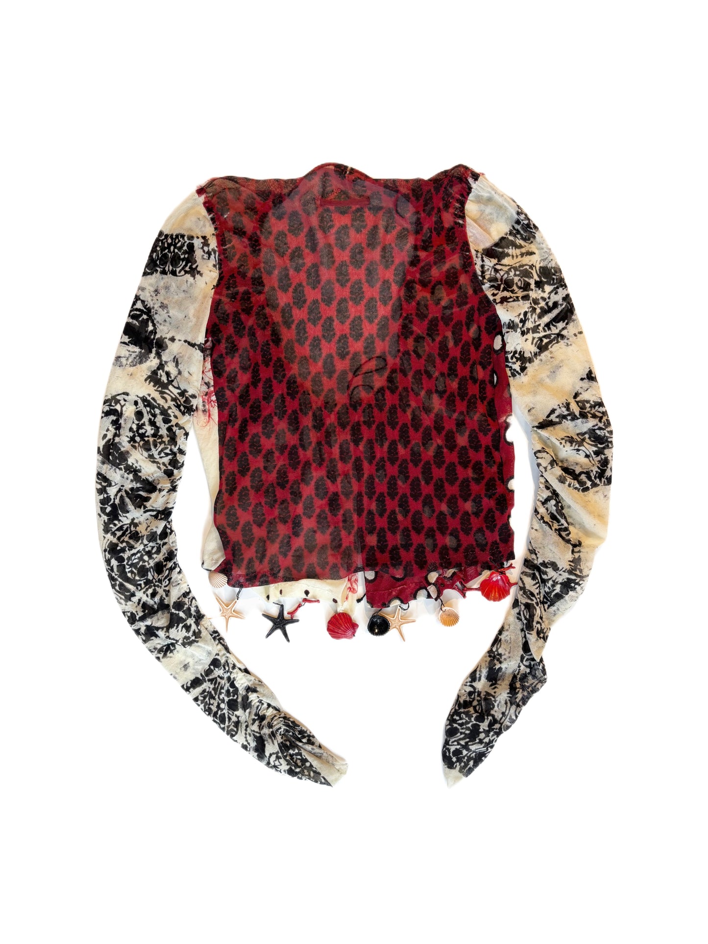 Jean Paul Gaultier Mesh Top with Nautical Charms