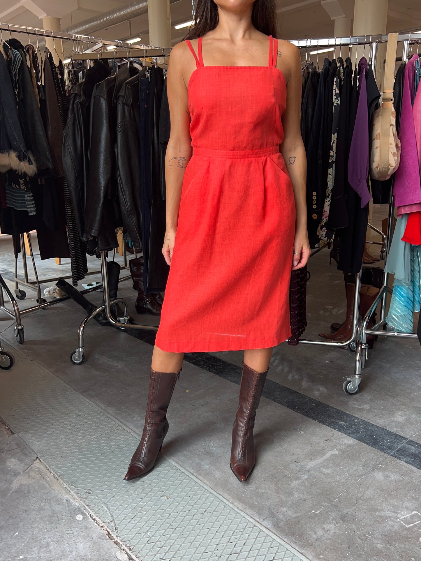 Cacharel cross back dress