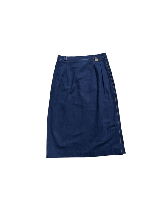 Celine denim pencil skirt