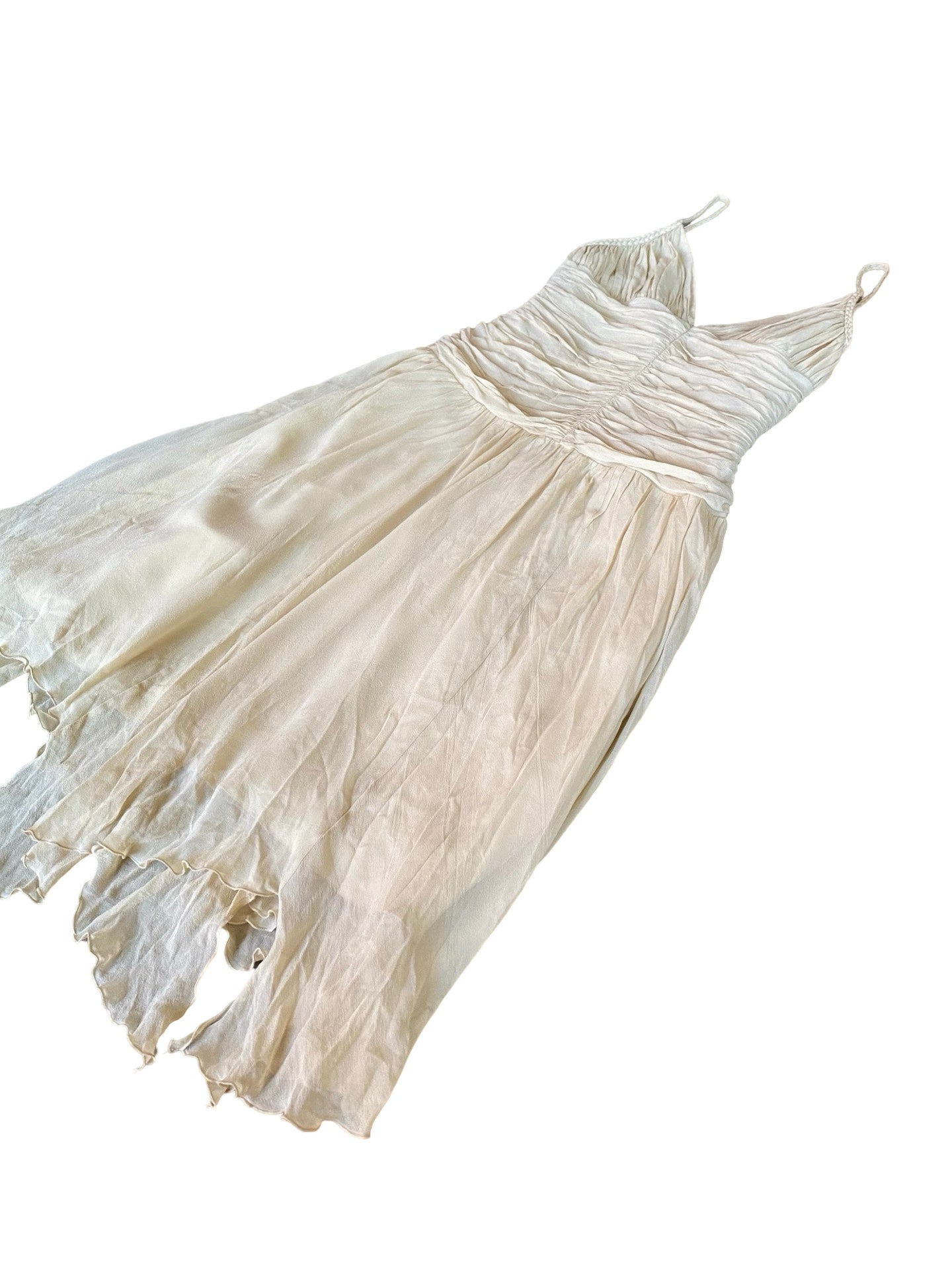 Draped Silk Dress 90’s