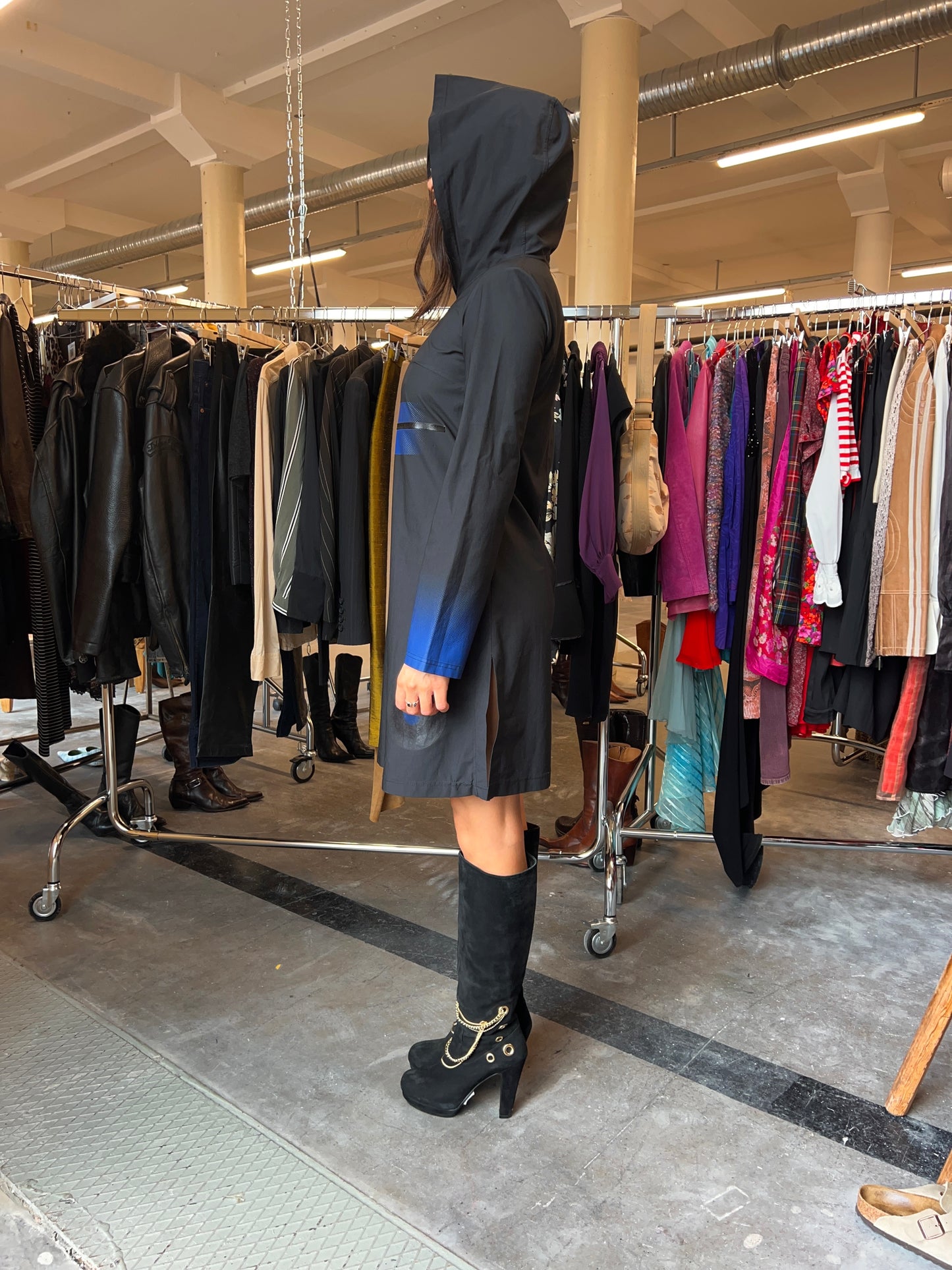 Cop. Copine structured hoodie dress