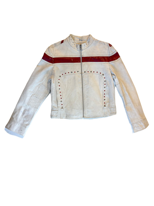 Union Jack Studded Biker Jacket