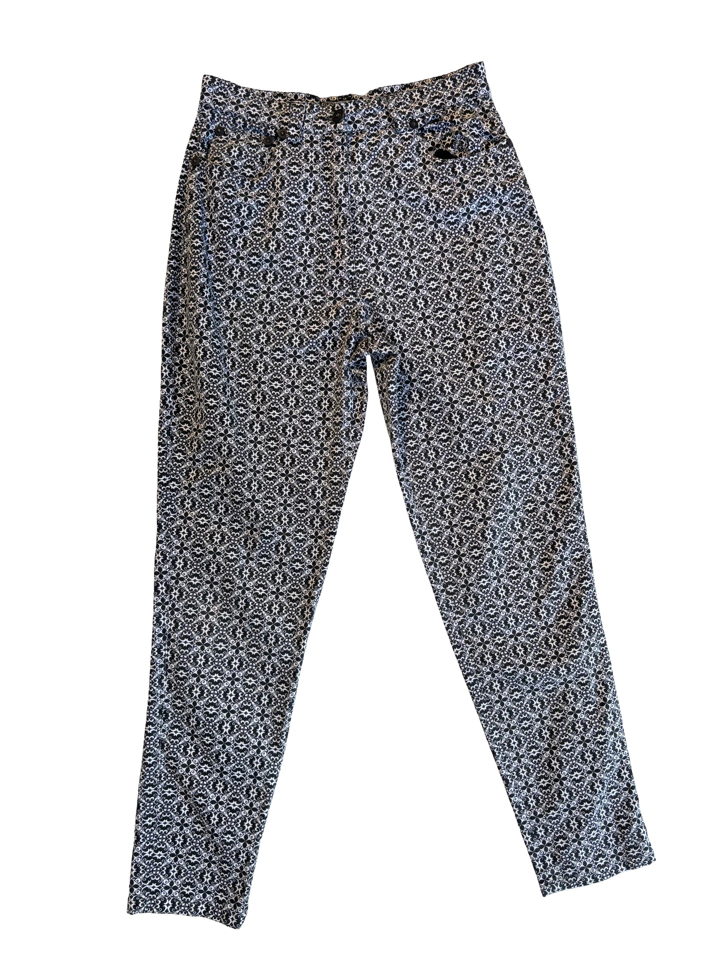 Versus Versace Geometric Print Pants