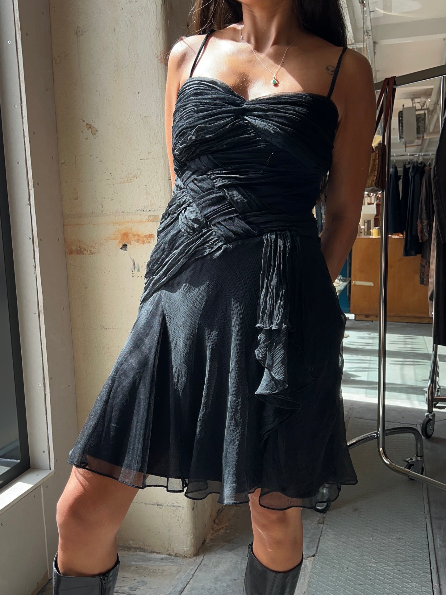 KAREN MILLEN SILK DRESS 90’s
