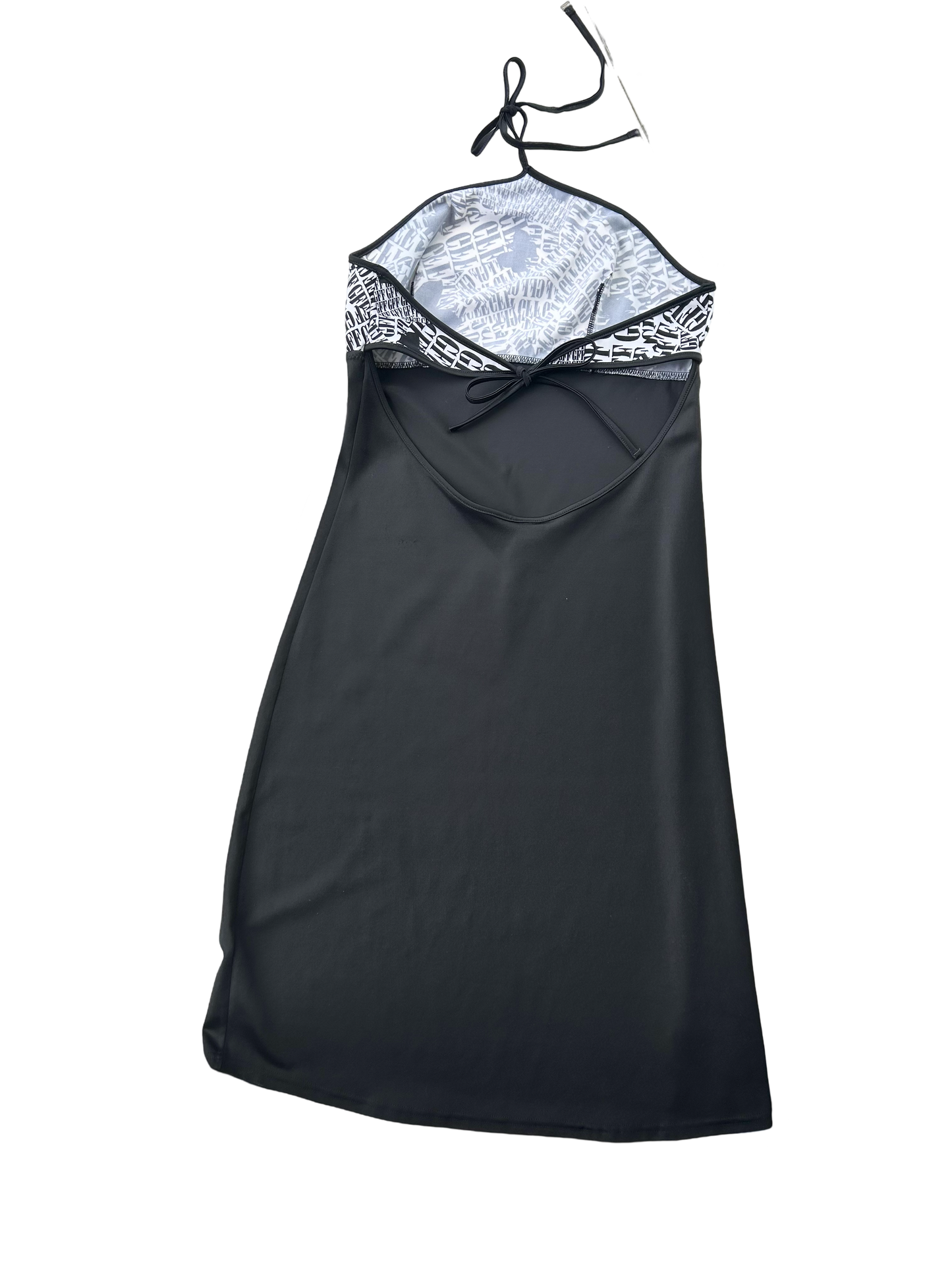 Y2K Gianfranco Ferre beach cut out mini dress