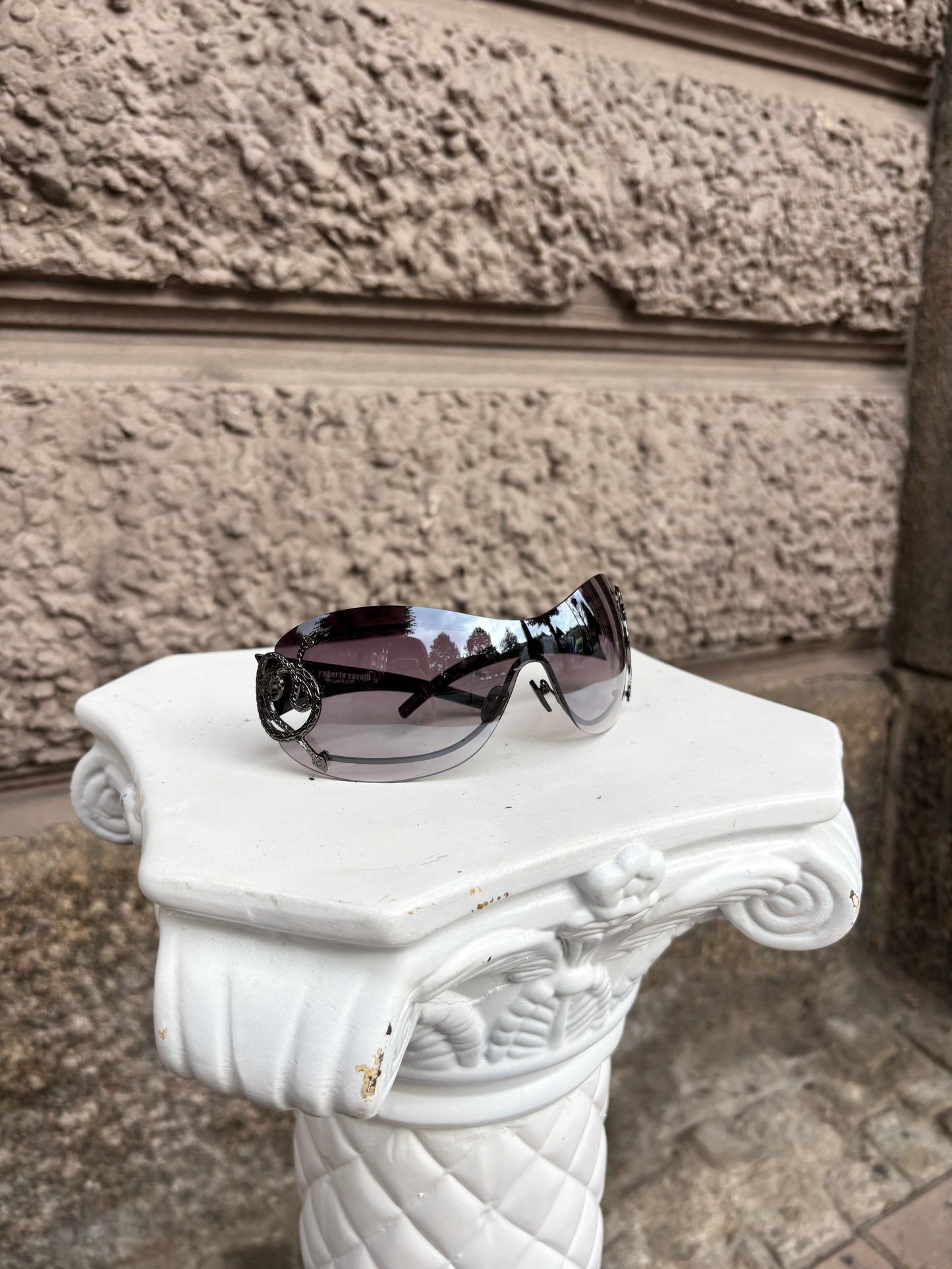 Roberto Cavalli Y2K Shield Sunglasses