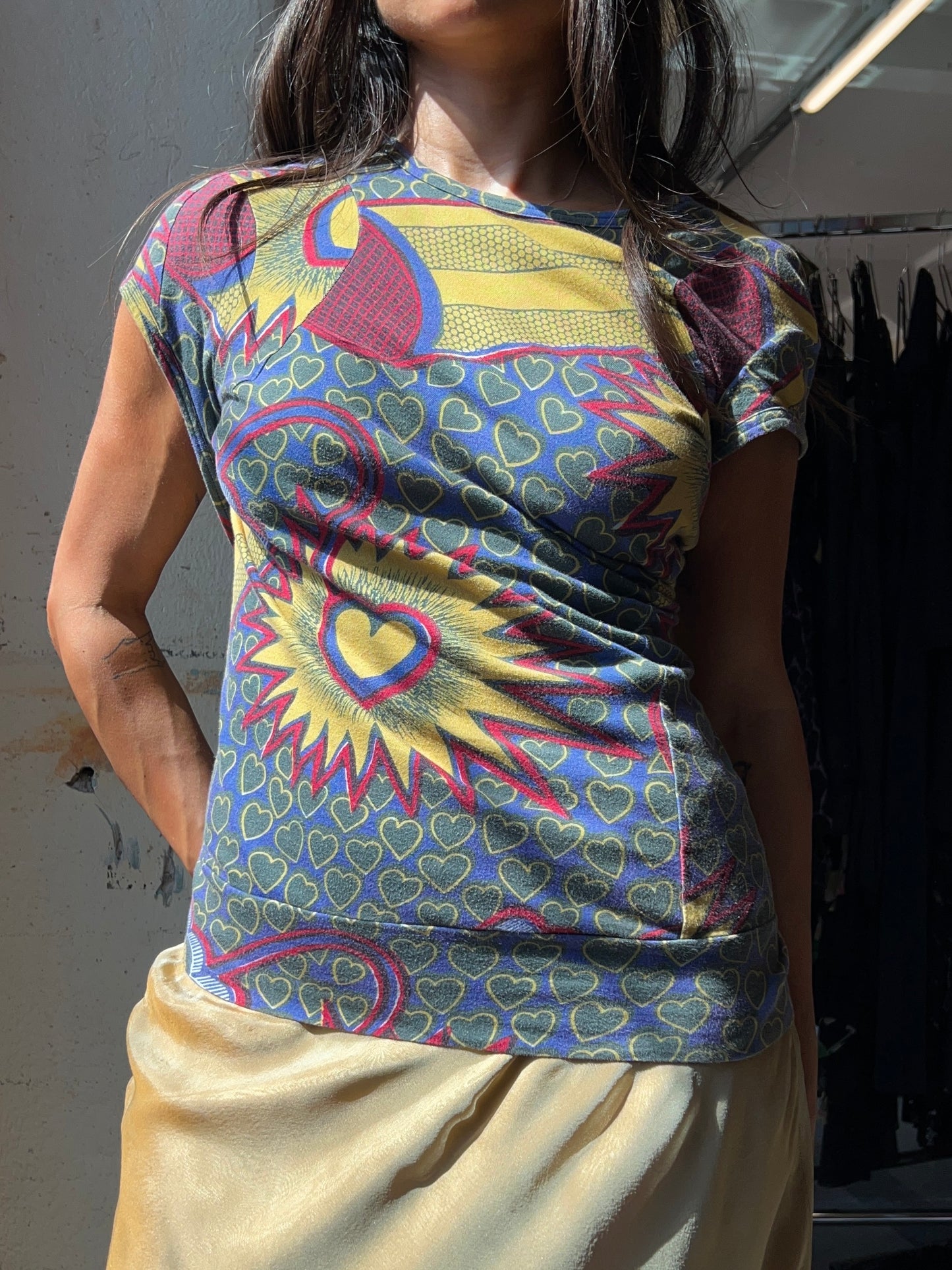 Junya Watanabe for Commes de Garçon asymmetrical top
