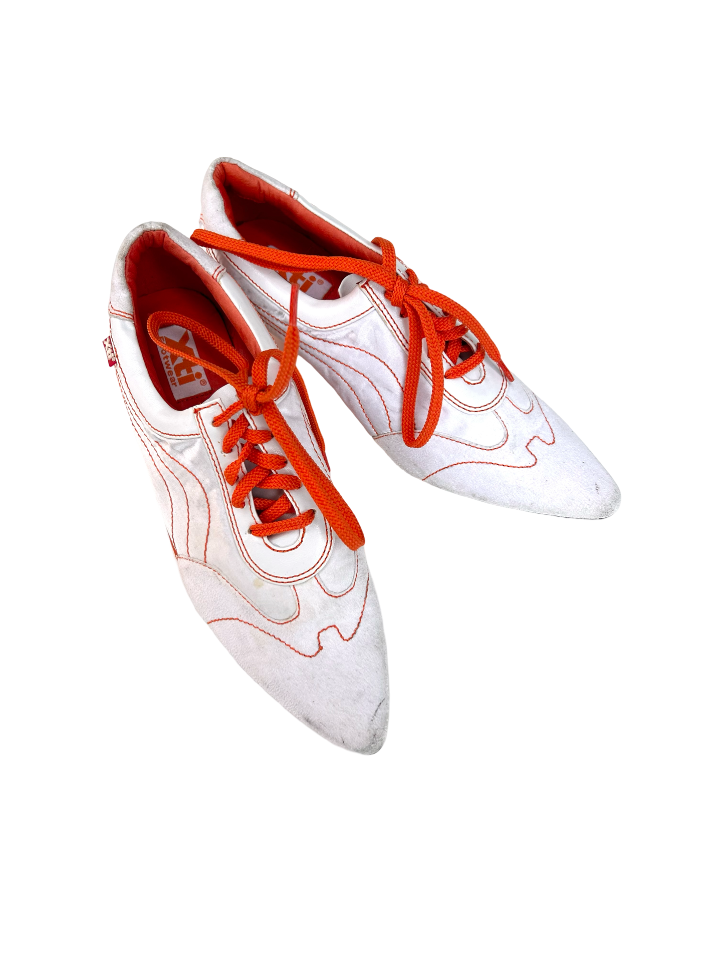 Xti 2000’s kitten heel moto shoes