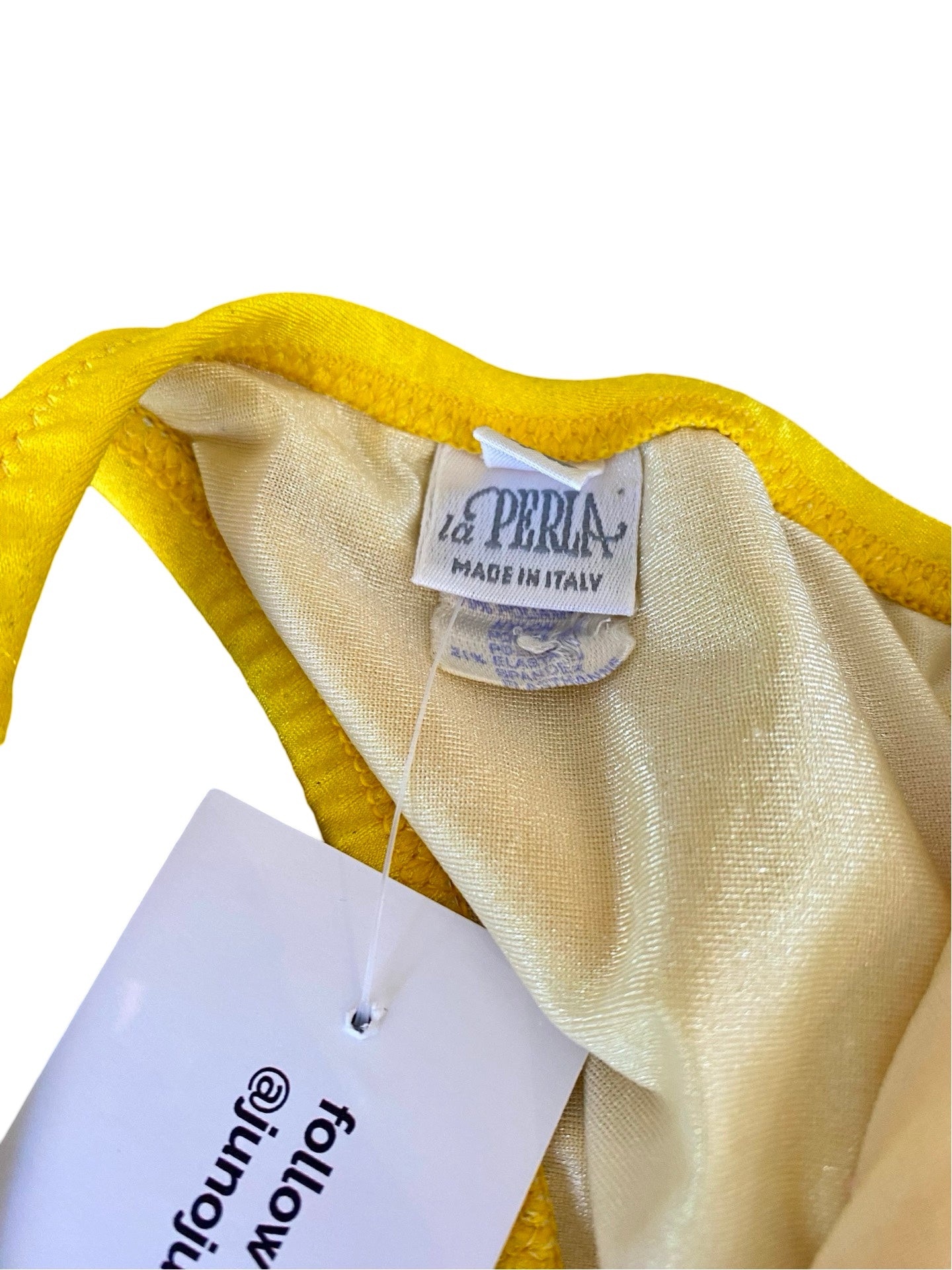 La Perla Yellow Bikini 90’s